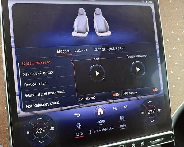 Черный Мерседес EQS SUV, объемом двигателя 0 л и пробегом 30 тыс. км за 68000 $, фото 29 на Automoto.ua