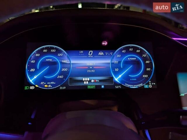Черный Мерседес EQS SUV, объемом двигателя 0 л и пробегом 25 тыс. км за 79500 $, фото 15 на Automoto.ua