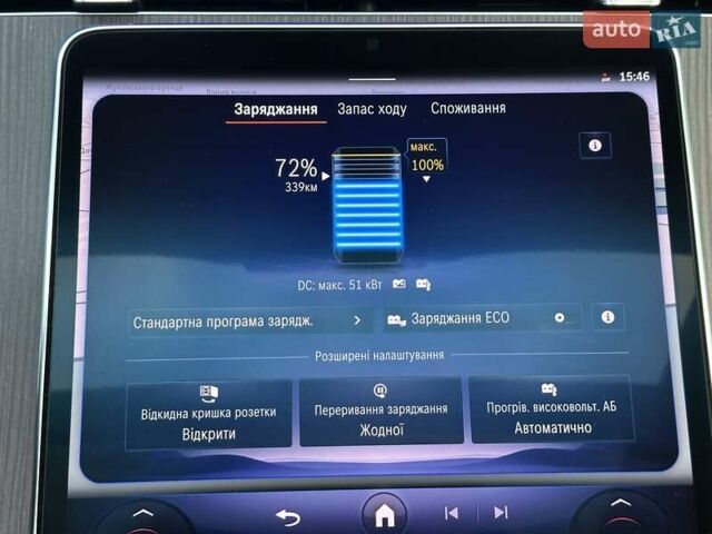 Черный Мерседес EQS SUV, объемом двигателя 0 л и пробегом 15 тыс. км за 77900 $, фото 46 на Automoto.ua