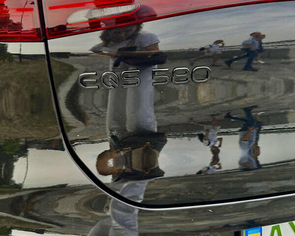Черный Мерседес EQS SUV, объемом двигателя 0 л и пробегом 16 тыс. км за 83000 $, фото 4 на Automoto.ua