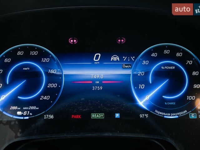 Чорний Мерседес EQS SUV, об'ємом двигуна 0 л та пробігом 3 тис. км за 83900 $, фото 37 на Automoto.ua