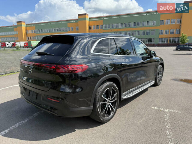 Черный Мерседес EQS SUV, объемом двигателя 0 л и пробегом 35 тыс. км за 60999 $, фото 2 на Automoto.ua
