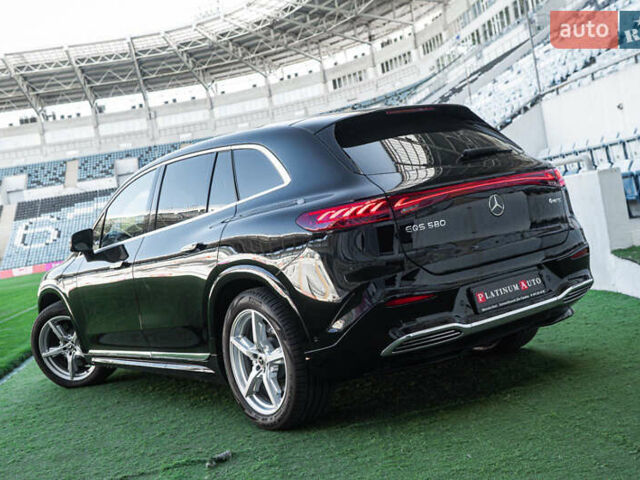 Чорний Мерседес EQS SUV, об'ємом двигуна 0 л та пробігом 3 тис. км за 83900 $, фото 7 на Automoto.ua