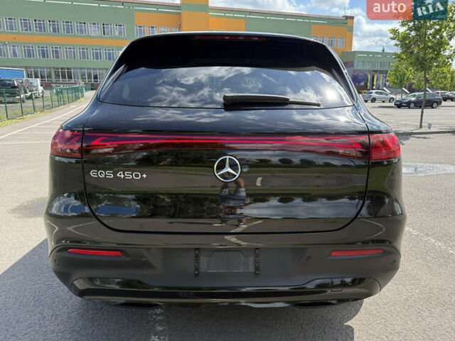 Черный Мерседес EQS SUV, объемом двигателя 0 л и пробегом 35 тыс. км за 60999 $, фото 3 на Automoto.ua