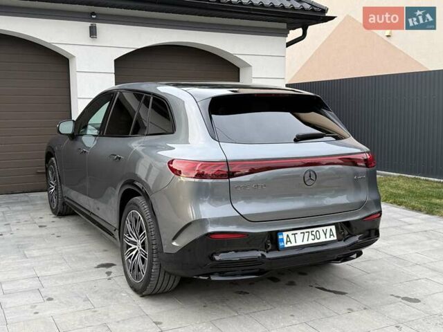 Сірий Мерседес EQS SUV, об'ємом двигуна 0 л та пробігом 27 тис. км за 58900 $, фото 9 на Automoto.ua
