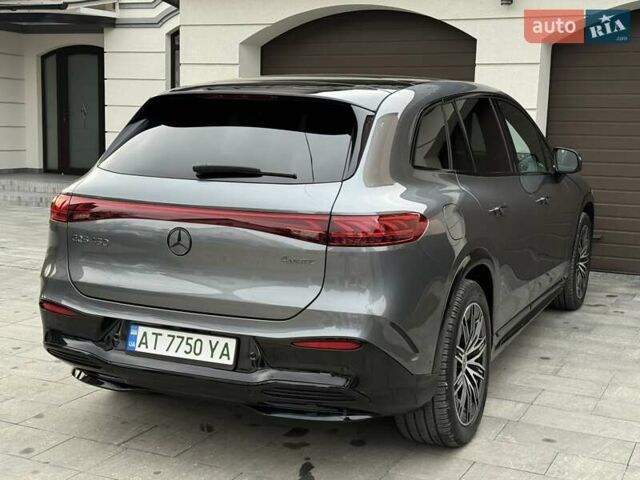 Сірий Мерседес EQS SUV, об'ємом двигуна 0 л та пробігом 27 тис. км за 58900 $, фото 11 на Automoto.ua