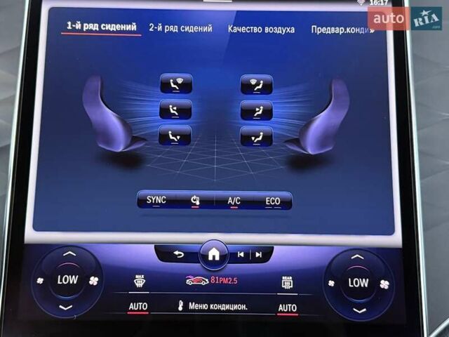 Сірий Мерседес EQS SUV, об'ємом двигуна 0 л та пробігом 27 тис. км за 58900 $, фото 34 на Automoto.ua