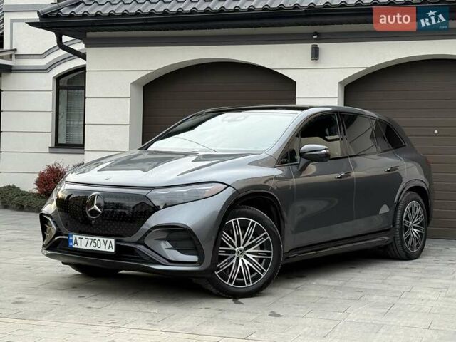 Сірий Мерседес EQS SUV, об'ємом двигуна 0 л та пробігом 27 тис. км за 58900 $, фото 4 на Automoto.ua