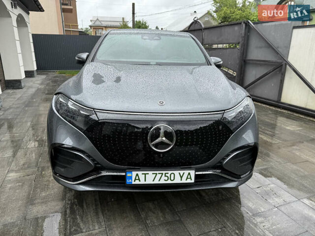 Серый Мерседес EQS SUV, объемом двигателя 0 л и пробегом 26 тыс. км за 61900 $, фото 9 на Automoto.ua