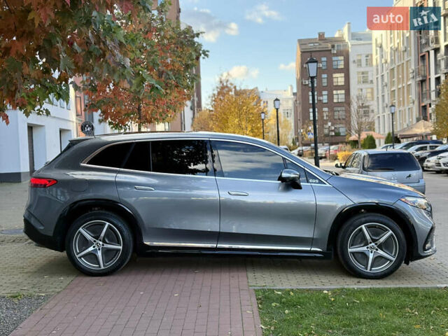 Серый Мерседес EQS SUV, объемом двигателя 0 л и пробегом 16 тыс. км за 85500 $, фото 4 на Automoto.ua