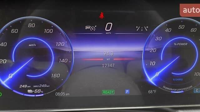 Серый Мерседес EQS SUV, объемом двигателя 0 л и пробегом 19 тыс. км за 59000 $, фото 9 на Automoto.ua