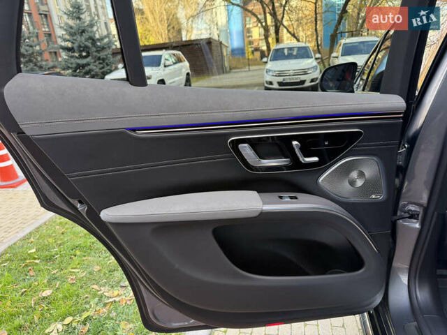 Серый Мерседес EQS SUV, объемом двигателя 0 л и пробегом 16 тыс. км за 85500 $, фото 17 на Automoto.ua
