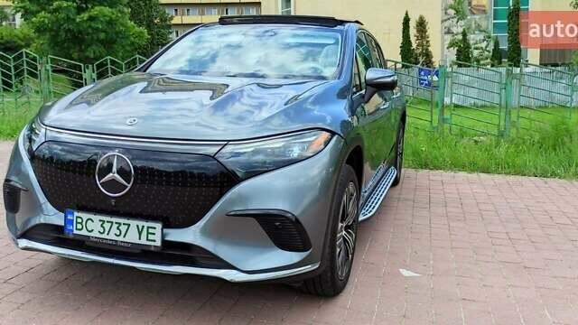 Серый Мерседес EQS SUV, объемом двигателя 0 л и пробегом 19 тыс. км за 59000 $, фото 7 на Automoto.ua