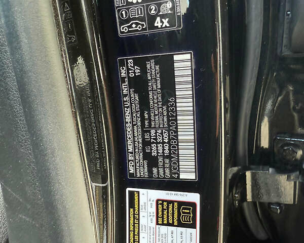 Серый Мерседес EQS SUV, объемом двигателя 0 л и пробегом 61 тыс. км за 59000 $, фото 9 на Automoto.ua