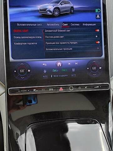 Серый Мерседес EQS SUV, объемом двигателя 0 л и пробегом 19 тыс. км за 59000 $, фото 24 на Automoto.ua