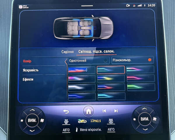 Серый Мерседес EQS SUV, объемом двигателя 0 л и пробегом 31 тыс. км за 57999 $, фото 39 на Automoto.ua