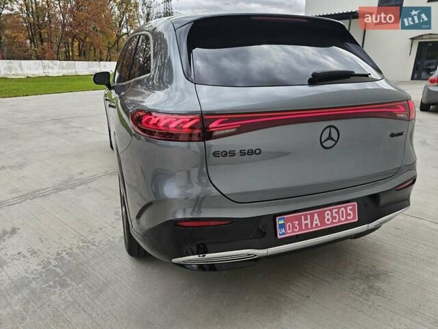 Сірий Мерседес EQS SUV, об'ємом двигуна 0 л та пробігом 15 тис. км за 77700 $, фото 6 на Automoto.ua