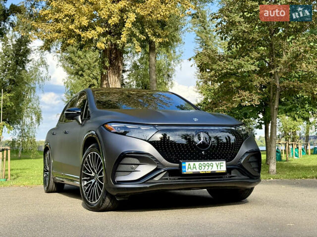 Синий Мерседес EQS SUV, объемом двигателя 0 л и пробегом 24 тыс. км за 68000 $, фото 6 на Automoto.ua