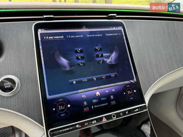 Синий Мерседес EQS SUV, объемом двигателя 0 л и пробегом 24 тыс. км за 68000 $, фото 55 на Automoto.ua
