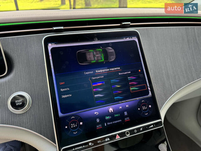 Синий Мерседес EQS SUV, объемом двигателя 0 л и пробегом 24 тыс. км за 68000 $, фото 65 на Automoto.ua