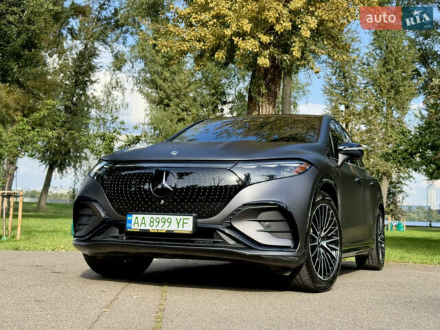 Синий Мерседес EQS SUV, объемом двигателя 0 л и пробегом 24 тыс. км за 68000 $, фото 12 на Automoto.ua