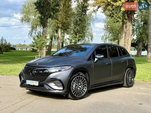 Синий Мерседес EQS SUV, объемом двигателя 0 л и пробегом 24 тыс. км за 68000 $, фото 23 на Automoto.ua