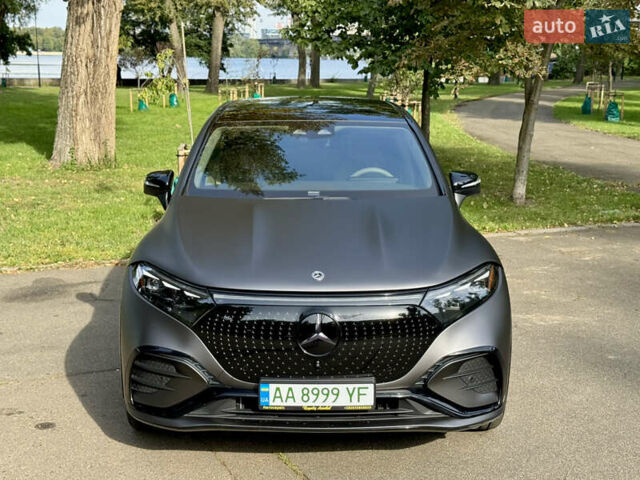 Синий Мерседес EQS SUV, объемом двигателя 0 л и пробегом 24 тыс. км за 68000 $, фото 16 на Automoto.ua