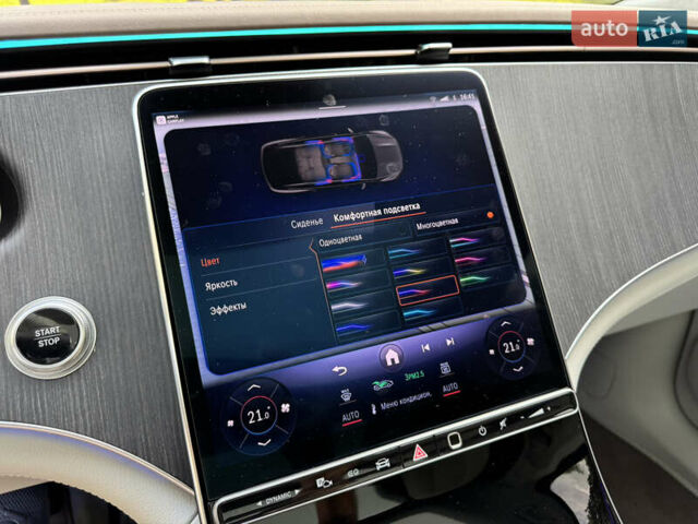 Синий Мерседес EQS SUV, объемом двигателя 0 л и пробегом 24 тыс. км за 68000 $, фото 67 на Automoto.ua