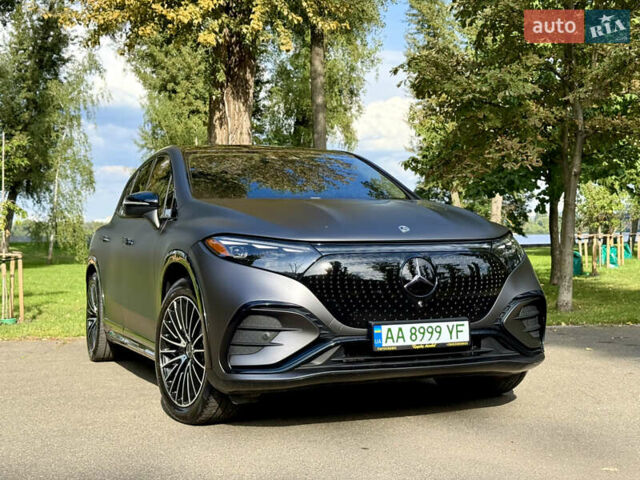 Синий Мерседес EQS SUV, объемом двигателя 0 л и пробегом 24 тыс. км за 68000 $, фото 1 на Automoto.ua