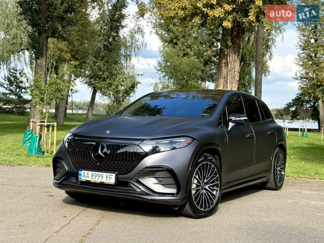 Синий Мерседес EQS SUV, объемом двигателя 0 л и пробегом 24 тыс. км за 68000 $, фото 24 на Automoto.ua
