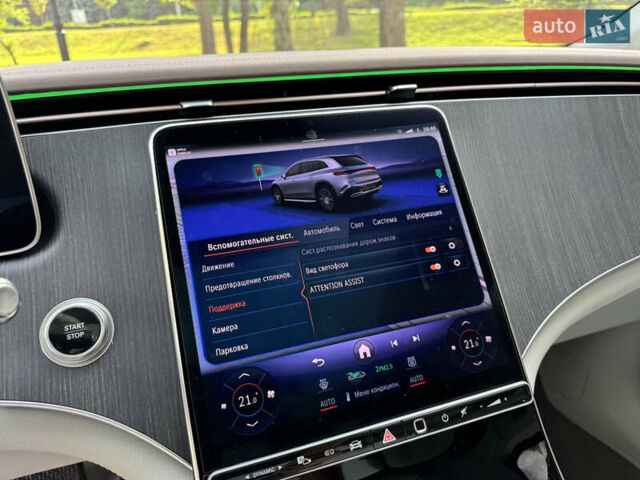 Синий Мерседес EQS SUV, объемом двигателя 0 л и пробегом 24 тыс. км за 68000 $, фото 60 на Automoto.ua