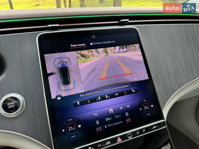 Синий Мерседес EQS SUV, объемом двигателя 0 л и пробегом 24 тыс. км за 68000 $, фото 61 на Automoto.ua