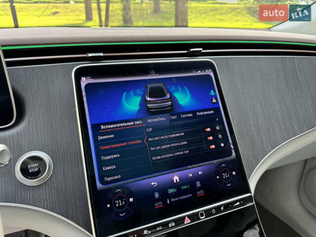 Синий Мерседес EQS SUV, объемом двигателя 0 л и пробегом 24 тыс. км за 68000 $, фото 59 на Automoto.ua