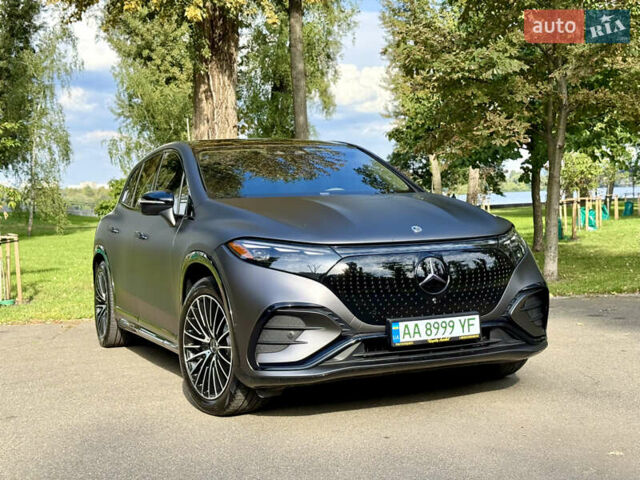 Синий Мерседес EQS SUV, объемом двигателя 0 л и пробегом 24 тыс. км за 68000 $, фото 5 на Automoto.ua