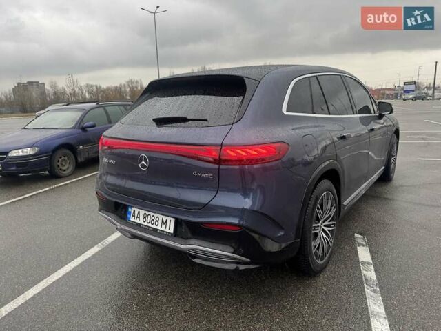 Синий Мерседес EQS SUV, объемом двигателя 0 л и пробегом 19 тыс. км за 70000 $, фото 7 на Automoto.ua