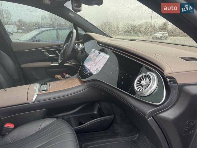 Синий Мерседес EQS SUV, объемом двигателя 0 л и пробегом 19 тыс. км за 70000 $, фото 15 на Automoto.ua