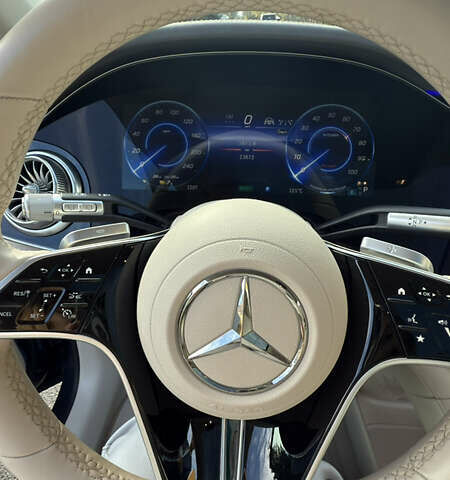 Синий Мерседес EQS SUV, объемом двигателя 0 л и пробегом 24 тыс. км за 95000 $, фото 15 на Automoto.ua