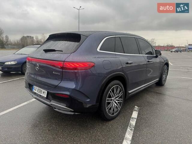 Синий Мерседес EQS SUV, объемом двигателя 0 л и пробегом 19 тыс. км за 70000 $, фото 8 на Automoto.ua