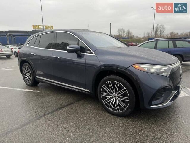 Синий Мерседес EQS SUV, объемом двигателя 0 л и пробегом 19 тыс. км за 70000 $, фото 6 на Automoto.ua