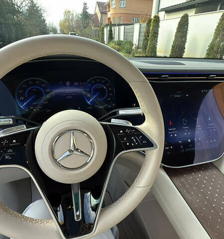 Синий Мерседес EQS SUV, объемом двигателя 0 л и пробегом 24 тыс. км за 95000 $, фото 17 на Automoto.ua