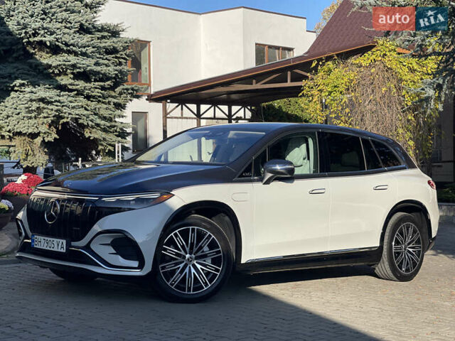 Синий Мерседес EQS SUV, объемом двигателя 0 л и пробегом 31 тыс. км за 67000 $, фото 28 на Automoto.ua