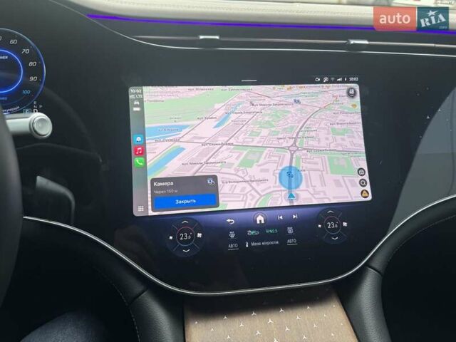 Синий Мерседес EQS SUV, объемом двигателя 0 л и пробегом 19 тыс. км за 71000 $, фото 30 на Automoto.ua
