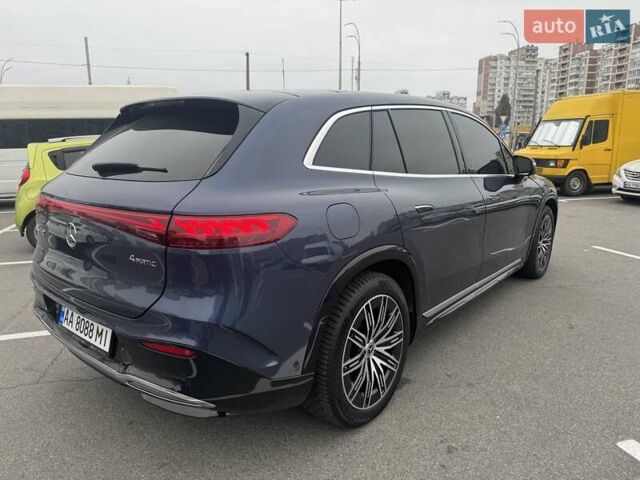 Синий Мерседес EQS SUV, объемом двигателя 0 л и пробегом 19 тыс. км за 71000 $, фото 6 на Automoto.ua