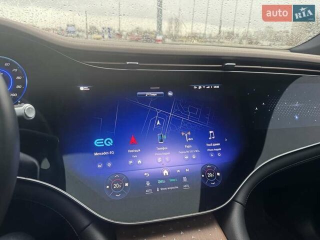 Синий Мерседес EQS SUV, объемом двигателя 0 л и пробегом 19 тыс. км за 70000 $, фото 27 на Automoto.ua