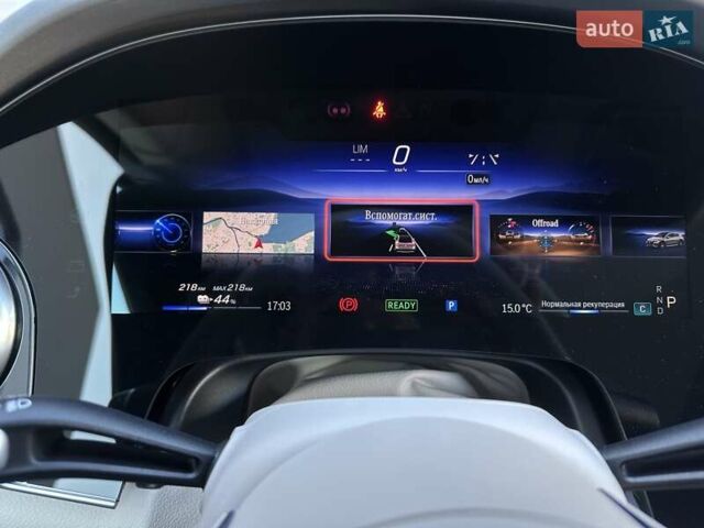 Синий Мерседес EQS SUV, объемом двигателя 0 л и пробегом 16 тыс. км за 102999 $, фото 62 на Automoto.ua