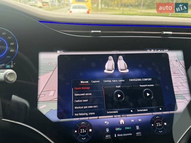 Синий Мерседес EQS SUV, объемом двигателя 0 л и пробегом 19 тыс. км за 71000 $, фото 32 на Automoto.ua