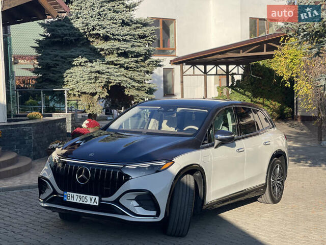 Синий Мерседес EQS SUV, объемом двигателя 0 л и пробегом 31 тыс. км за 67000 $, фото 27 на Automoto.ua