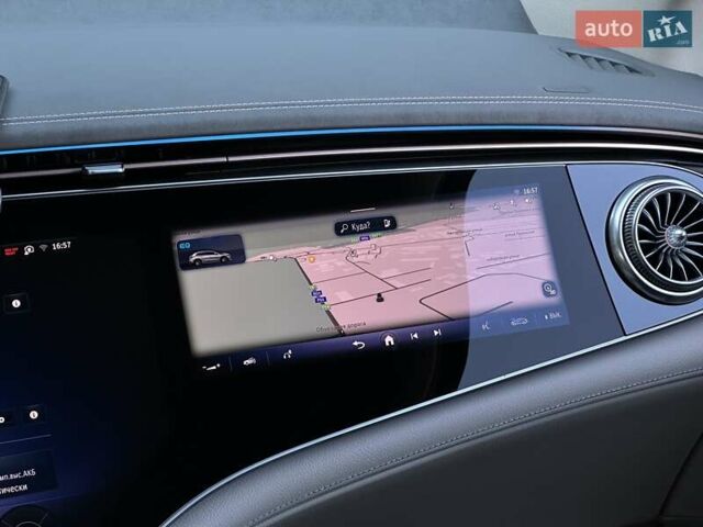 Синий Мерседес EQS SUV, объемом двигателя 0 л и пробегом 16 тыс. км за 102999 $, фото 54 на Automoto.ua