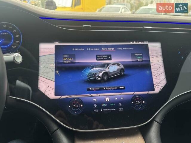 Синий Мерседес EQS SUV, объемом двигателя 0 л и пробегом 19 тыс. км за 71000 $, фото 25 на Automoto.ua