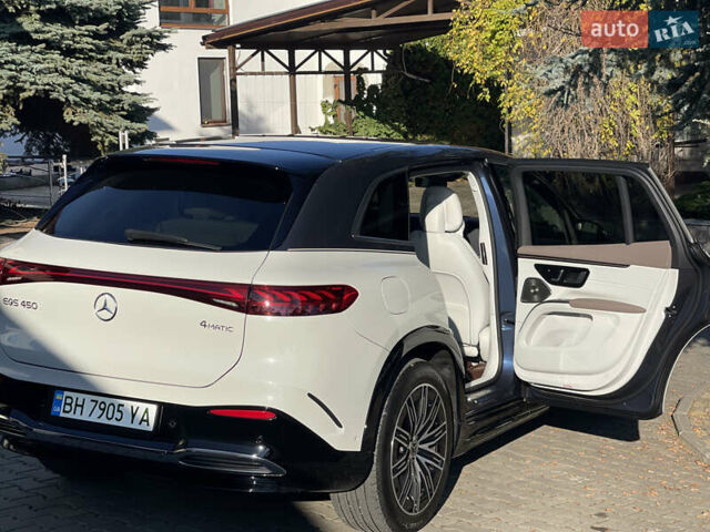 Синий Мерседес EQS SUV, объемом двигателя 0 л и пробегом 31 тыс. км за 67000 $, фото 15 на Automoto.ua